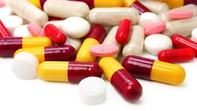 Treatment of small pelvic varicose veins with medicines
